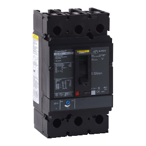 Schneider Electric Molded Case Circuit Breaker; 3-Pole; 250A; 600VAC/250VDC; 35kA @ 480VAC; Lugs - Both Ends; UL 489